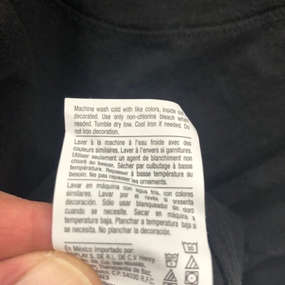 Hanes Black Tee Garden Theme Size 4X - Picture 5 of 5